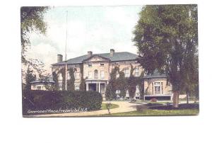 Government House, Fredericton, New Brunswick, Used 1908