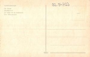 BR84723 amsterdam netherlands minttower ship bateaux tramway car