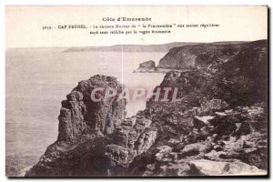 Old Postcard Cote d'Emeraude Cape Frehel The Curious Rock of Fauconniere to a...