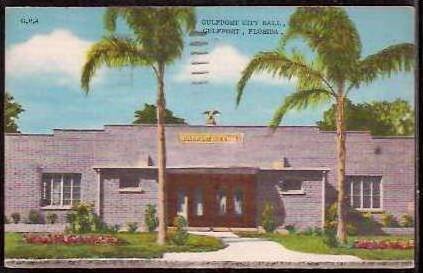 Fl Gulfport City Hall 1960