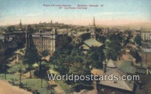 Place d' Armes Square Quebec Canada Unused 