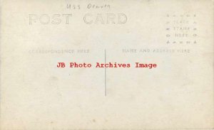 US Navy, USS Denver? Unknown Location, Trimmed