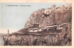 Euroda Point Gibraltar Postcard.