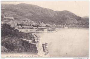 Panorama, Vue De Monaco, Monte-Carlo, Monaco, 1900-1910s