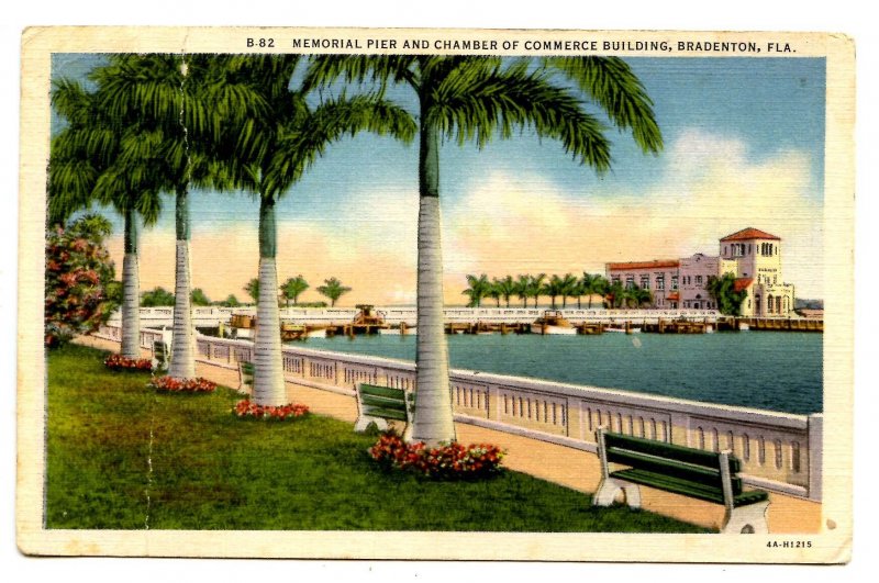 FL - Bradenton. Memorial Pier & Chamber of Commerce