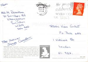 uk35363 greetings from minehead somerset  uk