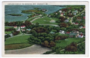 Ogunquit, Me, Airplane View Of The Marginal Way