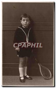 PHOTO CARD Ancara Child Tennis