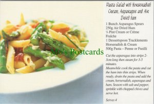 Food & Drink Postcard-Pasta Salad With Horseradish Cream, Tracklement Co RR13912