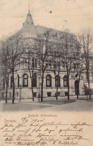 BREMEN GERMANY~DEUTSCHE NATIONALBANK~1900 HERMAN PETERS PHOTO POSTCARD