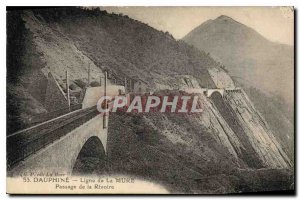 Old Postcard Dauphine Line of Passage Mure Rivoire