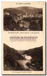 Old Postcard Rocehetaillee summer resort View Generale Souvenir De Rochetaillee