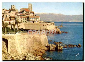 Postcard Modern colors and light of the French Riviera France miracle of natu...