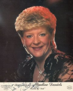 Pauline Daniels 1970s Ladies Liverpool Comedian Management Hand Signed Photo