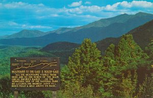 Mount Le Conte TN, Tennessee - View from Maloney Point - Great Smoky Mountains