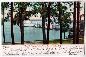 Dock, Cayuga Lake Park, Seneca Falls NY