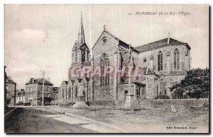 Old Postcard The Church Ploubalay