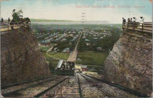 Postcard East End Incline Railway Hamilton Canada