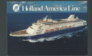 PPC MS Massdam Of Holland America Line Mint 6 x 4