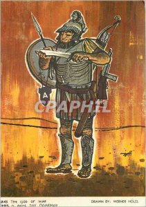 Postcard Modern Ares The God of War