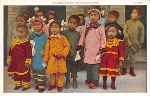 Chinese Sunday School Children Misc CA