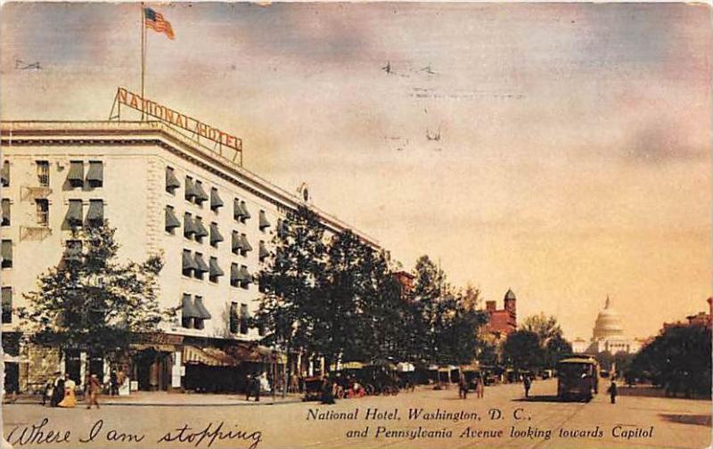 Washington, D.C.  National Hotel,