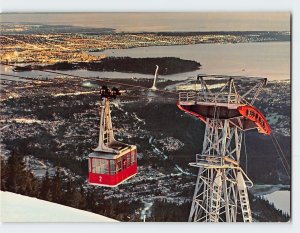 Postcard Grouse Mountain Skyride Panorama, North Vancouver, Canada