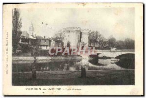 Old Postcard Verdun Sur Meuse Porte Chaussee