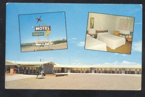 SANTA ROSA NEW MEXICO ROUTE 66 MOTEL SHAWFORD ADVERTISING POSTCARD