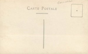 Egypt excavation real photo postcard