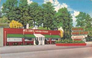 Selma North Carolina Nelson's Good Food Restaurant Vintage Postcard JI657427