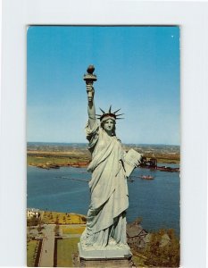 Postcard Statue Of Liberty, New York City, New York