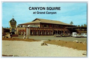 c1950's Canyon Squire Motor Inn Cars Grand Canyon Arizona AZ Vintage Postcard