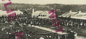 Fort Snelling MINNESOTA RPPC 1911 1860 FIRST STATE FAIR Interior BROMLEY #48