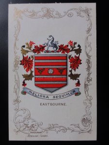 East Sussex: EASTBOURNE - Heraldic Coat of Arms c1905 - Pub by Ja-Ja