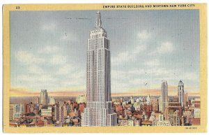 Empire State Building & Midtown New York City 1951 to Milwaukee, Wisconsin