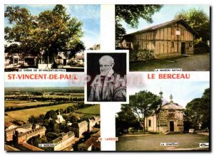 Modern Postcard St. Vincent de Paul Landes Cradle birthplace on Oak St. Vince...