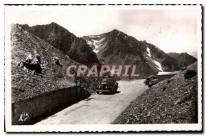 Postcard Old Pic du Midi de Bigorre Tourmalet Summit neck and Tranchee the Th...