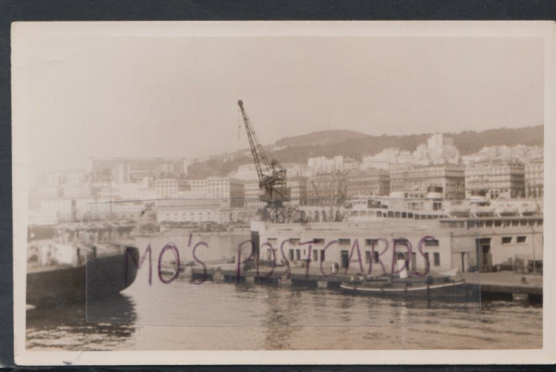 Algeria Postcard - Quai Algiers - Algerian Port  RS17367