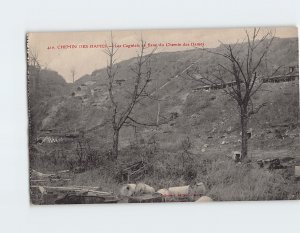 Postcard Les Cagniats au flanc du Chemin des Dames, France