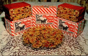 Advertising Old Fashioned Claxton Fruit Cake The Claxton Bakery Claxton Georgia