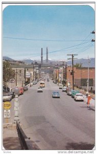 Main Street , TRAIL , B.C. , Canada , PU-1964