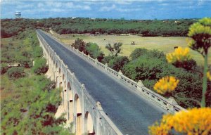 San Antonio Texas 1960s Postcard Olmos Dam 