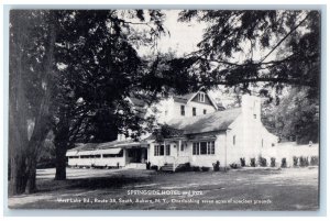 c1910's Springside Hotel And Inn Scene Auburn New York NY Unposted Postcard 