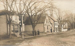 West Pembroke ME Post Office Laundry E. R. Fisher Store Real Photo Postcard 