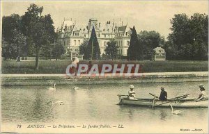 Postcard Old Annecy Prefecture The Public Garden