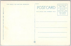 Saint Joseph Mercy Hospital Fort Dodge Iowa IA Cars Outside Building Postcard