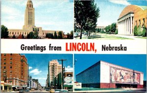 Greetings From Lincoln Nebraska Multi View