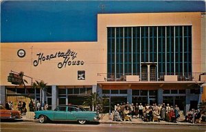Postcard 1965 Florida St. Petersburg NRTA Hospitality House  autos FL24-2956