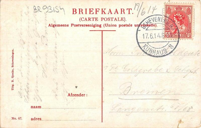 BR93154 scheveningen strand en zeegezicht  netherlands